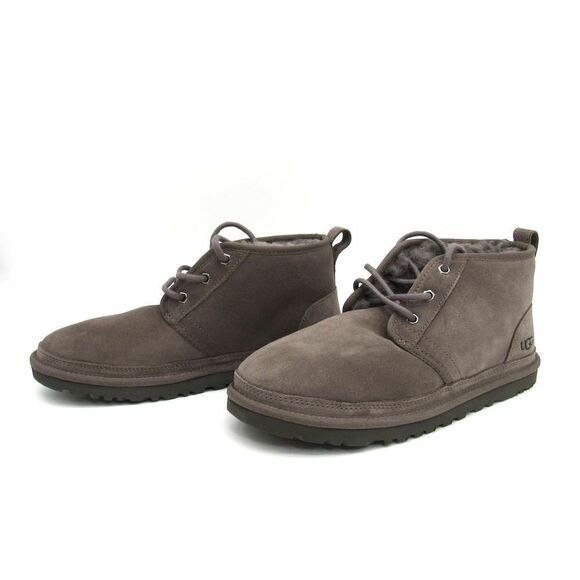 UGG NEUMEL MEN\'S CHUKKA ANKLE BOOTS IN CHARCOLE GRAY SZ 9 main image 5